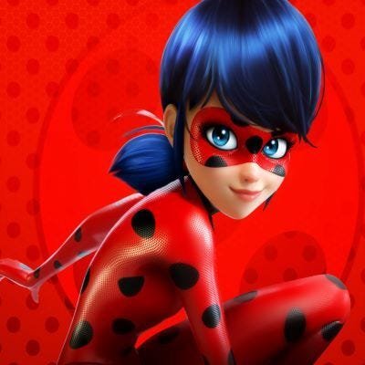 Papel de Parede Adesivo , Infantil LadyBug 1X1 - 2