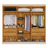 Guarda Roupa Oxford 6 Portas 4 Gavetas com Espelho Mdf - Mademarcs - 2