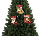 Ver mais imagens de Kit Bota Natal Papai Noel, Boneco de Neve e Rena Pelúcia 25cm 3 Peças - Master Christmas
