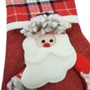 Ver imagem 3 de Kit Bota Natal Papai Noel, Boneco de Neve e Rena Pelúcia 25cm 3 Peças - Master Christmas