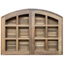 Ver imagem 1 de Janela de Abrir / Abrir em Arco de Madeira Itaúba Batentes de 14 Cm-1.20 (l) X 1.20 (a)