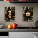 Ver imagem 4 de Kit 02 Placas Mdf Hamburguer Decoração Cozinha Lanchonete A4