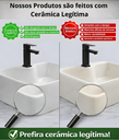 Ver imagem 6 de Cuba de Cerâmica para Banheiro 48x38x13 cm