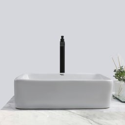Cuba de cerâmica para banheiro 48x38x13 cm - 3