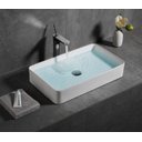 Ver imagem 2 de Cuba de Cerâmica para Banheiro 61x35x11 Cm