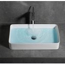 Ver imagem 6 de Cuba de Cerâmica para Banheiro 61x35x11 Cm