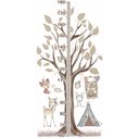 Ver imagem 3 de Régua do Crescimento Infantil Floresta Animais Indios