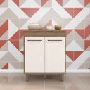 Ver imagem 2 de Balcão 2 Portas 70cm (com Tampo) Barcelona - Ssx Multicoisas