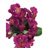 Flor Artificial Arranjo Orquídeas Phalanopsis Vinho Presente Especial - 5