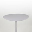 Ver imagem 4 de Mesa Lateral Monopé Design Orgânico 35x50cm - Off White