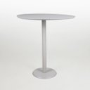 Ver imagem 2 de Mesa Lateral Monopé Design Orgânico 35x50cm - Off White