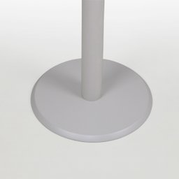 Mesa Lateral Monopé Design Orgânico 35x50cm - Off White - 5