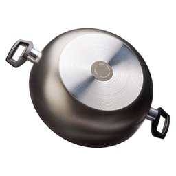 Wok com Tampa Brinox Garlic Antiaderente Grafite - 4,1 Litros - 3