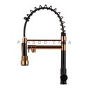 Ver imagem 3 de Torneira para cozinha Gourmet Misturador Monocomando Munim Pingoo.casa - Dourado Rose e Preto