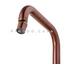 Ver imagem 3 de Torneira para cozinha Misturador Monocomando em Aço Inox Escovado Potengí Pingoo.casa - Dourado