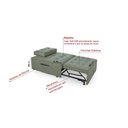 Ver imagem 5 de Puff Cama Sofá Retrátil Cozy Boucle Luxo Descanso