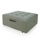 Ver imagem 2 de Puff Cama Sofá Retrátil Cozy Boucle Luxo Descanso