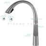 Torneira para cozinha gourmet monocomando extensível escovado Juruá PIngoo.casa - Prata - 4