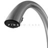 Torneira para cozinha gourmet monocomando extensível escovado Juruá PIngoo.casa - Prata - 3