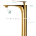 Ver imagem 4 de Torneira para banheiro Misturador Monocomando Alta Caeté Pingoo.casa - Dourado