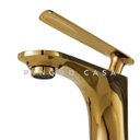 Ver imagem 3 de Torneira para banheiro Misturador Monocomando Alta Caeté Pingoo.casa - Dourado