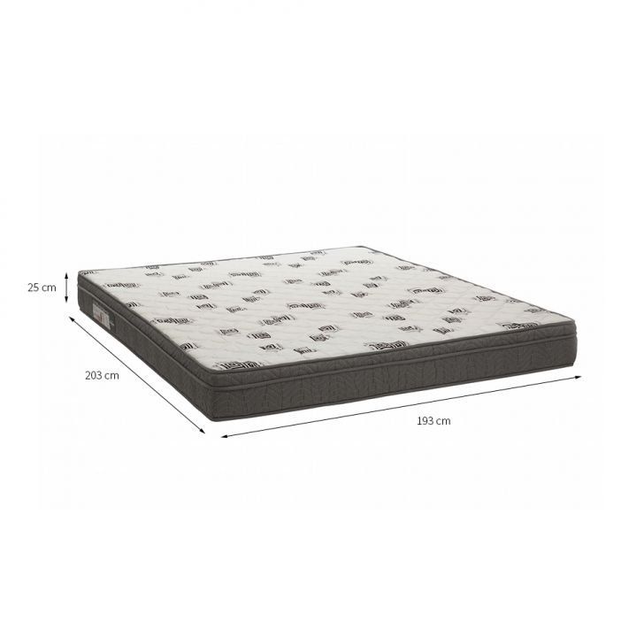 Colchão King Ortobom Light D45 Super (193x203x25) -  - 2