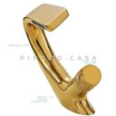Ver imagem 4 de Torneira para banheiro cascata Misturador Monocomando Baixa Cairu Pingoo.casa - Dourado
