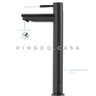 Torneira Para Banheiro em Aço inox Escovado Alta Amazonas Pingoo.casa - Preto - 4