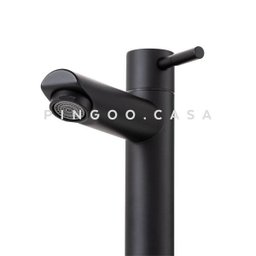 Torneira Para Banheiro em Aço inox Escovado Baixa Amazonas Pingoo.casa - Preto - 3