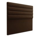 Ver imagem 1 de Cabeceira Para Cama Box Queen 160 Cm Suede Marrom