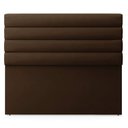 Ver imagem 7 de Cabeceira Para Cama Box Queen 160 Cm Suede Marrom