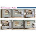 Ver imagem 7 de Módulo Cozinha Nesher Marquesa 1PTA 3GAVS 120cm Greige Nesher