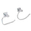 Ver imagem 1 de Acessórios para Banheiro Quadrado 2 peças São Francisco Pingoo.casa - Cromado