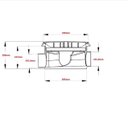 Ver imagem 4 de Caixa de Inspeção para Esgoto Krona PVC 300x200x100mm