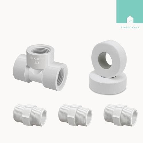 Kit adptador para água fria - 1
