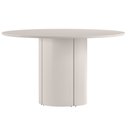 Ver imagem 7 de Mesa de Jantar 6 Lugares Redonda 135cm Verbena N01 Off White - Lyam Decor