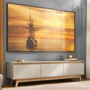 Ver imagem 2 de Rack para Tv até 80 Polegadas 180cm 3 Portas Retrô Multimóveis Mp1103