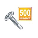 Ver imagem 1 de Parafuso Ponta Broca Flangeado 4,2x19 com 500Un Vila