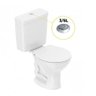 Kit Bacia com Caixa Acoplada Completo Saveiro 3/6l Celite - 2
