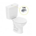 Ver imagem 2 de Kit Bacia com Caixa Acoplada Completo Saveiro 3/6l Celite
