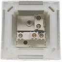 Ver imagem 3 de caixa sobrepor tipo x linha sleek branco MarGirius 75 x 50 x 75 mm 1 interruptor paralelo + controle