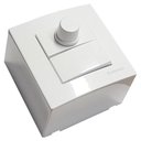 Ver imagem 2 de caixa sobrepor tipo x linha sleek branco MarGirius 75 x 50 x 75 mm 1 interruptor paralelo + controle