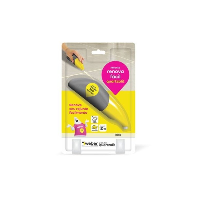 Rejunte Renova Fácil Quartzolit 120ml Acrílico - Marron Café