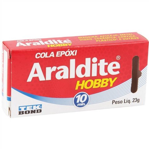 Adesivo Araldite Hobby Bisnaga com 16 G Tek Bond