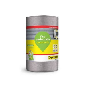 Manta Asfáltica Auto Adesiva Aluminizada Quartzolit 20cmX10m