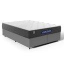 Ver imagem 1 de Cama Box + Colchão Gazin de Espuma D28 + D60 Double Face Force Up Queen 158 cm