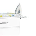 Ver imagem 4 de Tabua de passar roupa Gaveta 02 portas Branca com cabideiro PASSE BEM