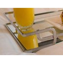 Ver imagem 4 de BANDEJA HARA LUANA CROMADA 10X20 CM