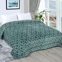 Edredom Queen Capetown Niazitex - Verde Militar Estampado - 1