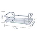 Ver imagem 3 de BANDEJA HARA LUANA CROMADA 39,5X70 CM